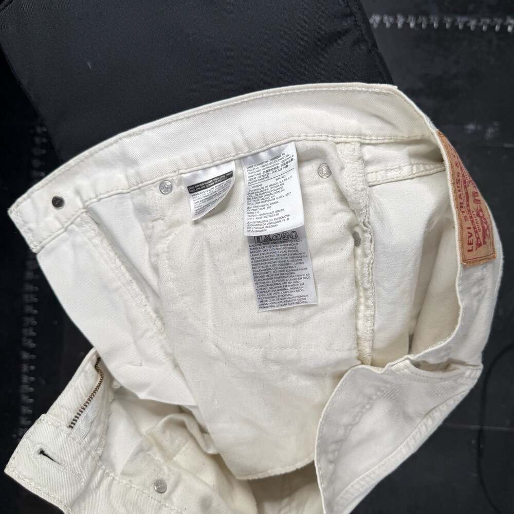 Levi's 511 Slim Fit Jeans White 32x34 - Picture 4 of 4